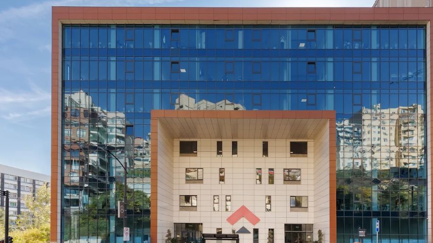 Alte University building in Tbilisi, Georgia